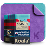 Chiffon Koala nettoie lentilles et lunettes grâce à sa microfibre japonaise sans traces