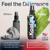 Koala nettoyant lunettes lentilles caméras – protège surfaces sensibles et prolonge leur clarté.
