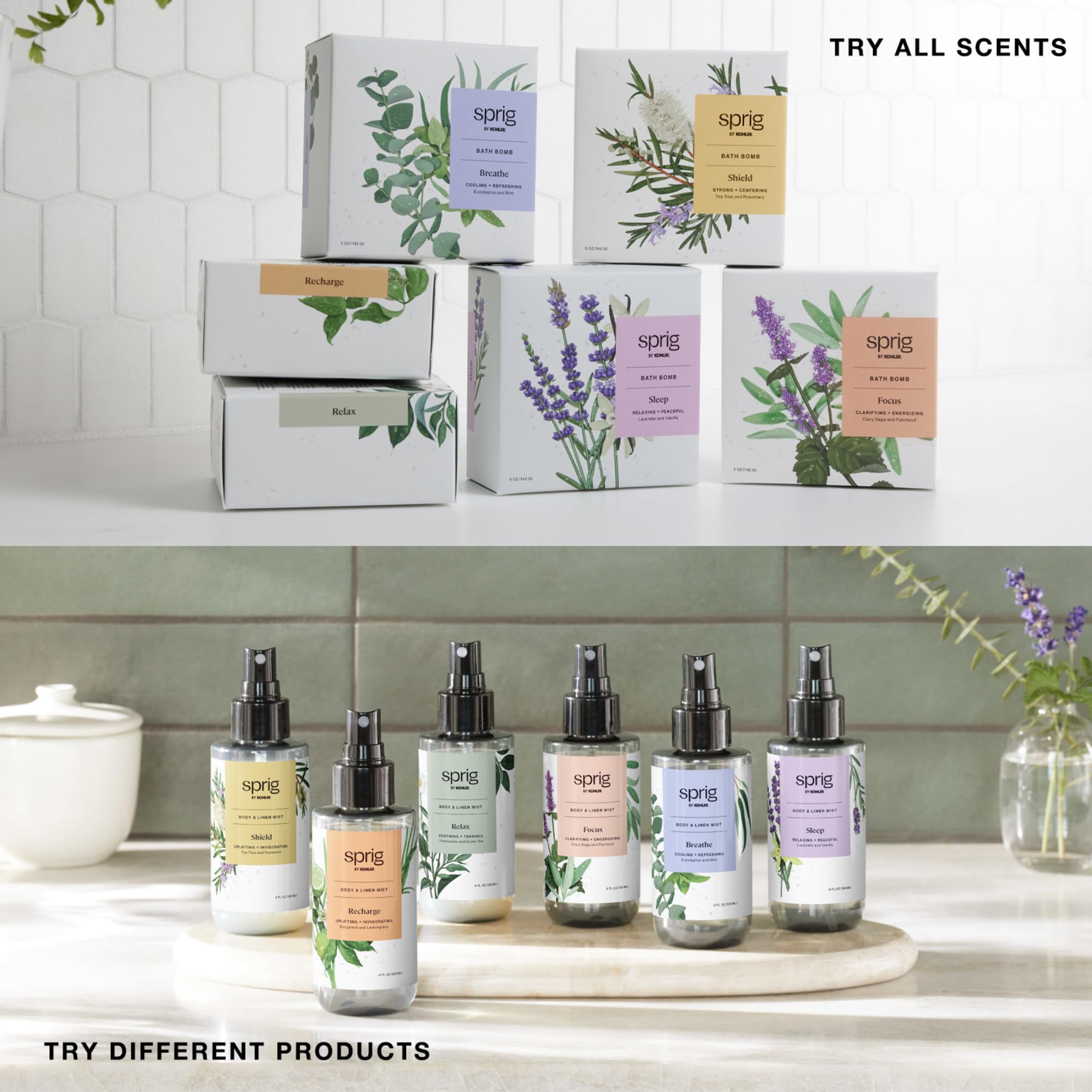 Boîte cadeau Sprig prête à offrir, parfaite pour les fêtes et occasions.