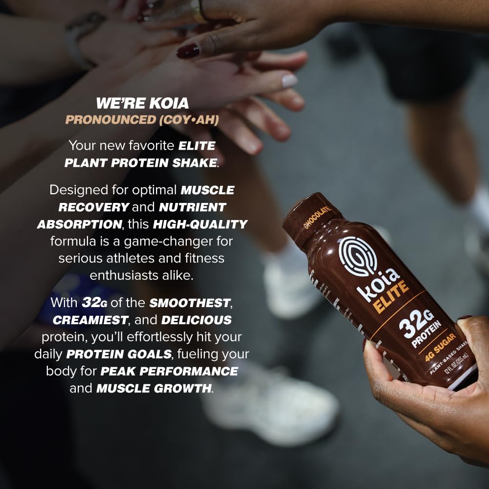 Koia Elite: parfait pour récupération et énergie durant l’entraînement.