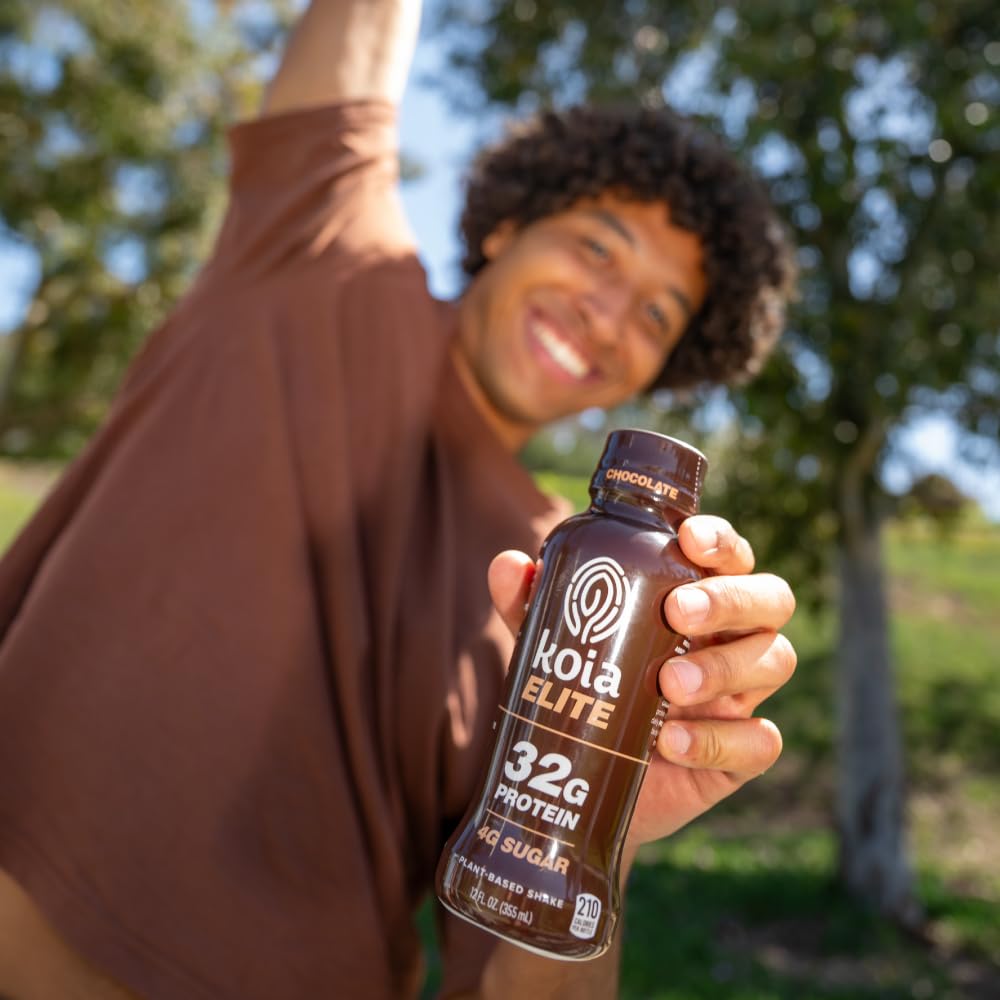 Koia Elite: sans lactose et sans produits laitiers.