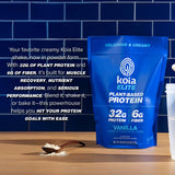 Koia Protéine Elite vanille riche en vitamines et minéraux essentiels.