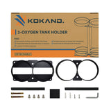KOKAND transport oxygène portatif, stockage compact lors des voyages.