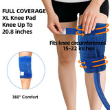 Kokoslo Genou glace XL procure un soutien confortable lors de la récupération.