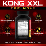 Kong XXL énergie-endurance: énergie soutenue pour activités quotidiennes et sportives