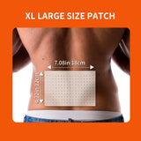 Patch Kongdy capsaïcine épaule en place pour confort quotidien