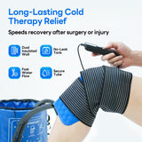 KONGZEE wrap genou epaule compression, soutien confortable pendant la cryothérapie.