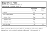 Konsyl Daily Psyllium Orange Sans Sucre – verre prêt pour mélanger rapidement la boisson.