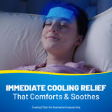Kool n Soothe migraine, tenue sur le front sans résidu collant