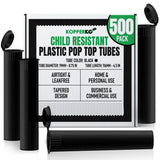Kopperko tube pilule 116mm: rangement discret pour pilules et petites épices en voyage.