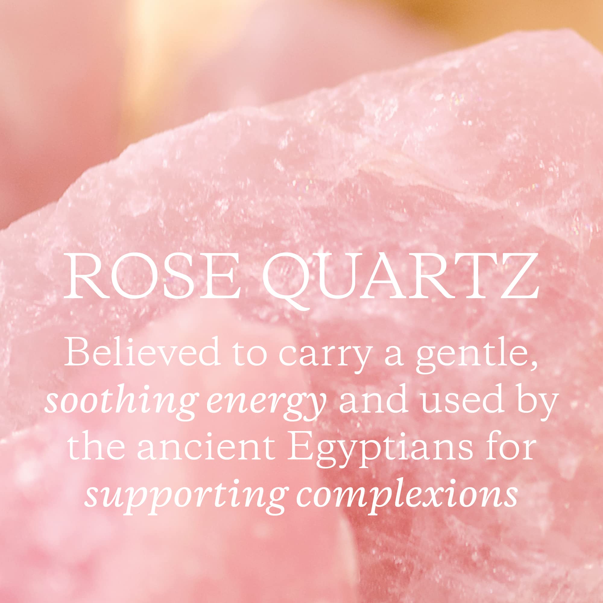 KORA Organics Rose Quartz Coeur Sculptor Visage: favorise l'absorption des huiles et des nutriments