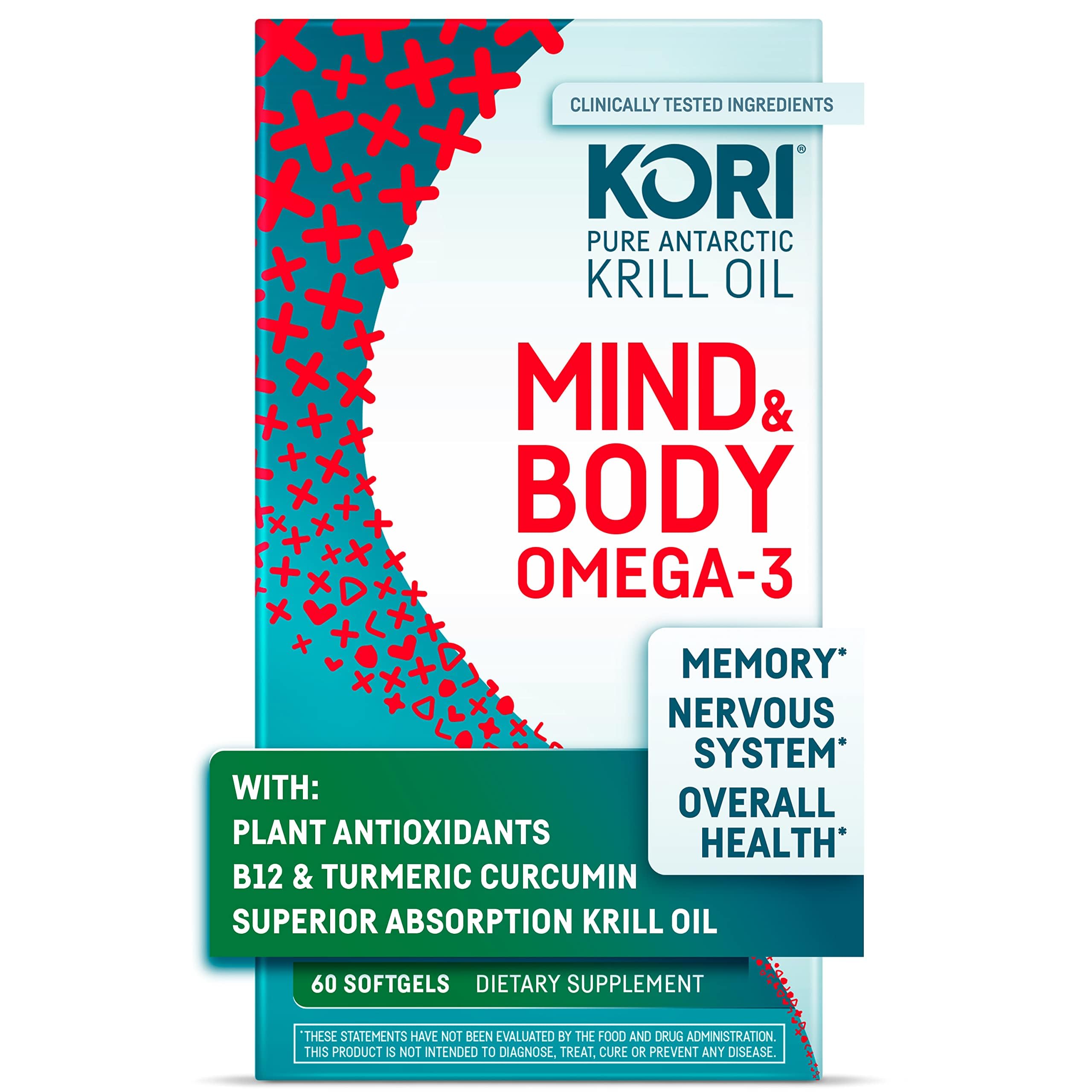 Kori Krill Huile Omega-3: soutien mémoire et concentration quotidien