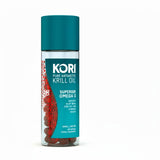 Kori Krill huile omega-3 en bouteille favorisant l absorption potentielle.