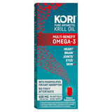 Kori Krill huile krill en bouteille softgels, prise pratique quotidienne