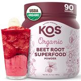Kos Poudre Betterave Bio dans emballage pratique pour un usage quotidien