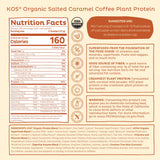 KOS Protéine Végane préparation smoothie rapide et pratique.