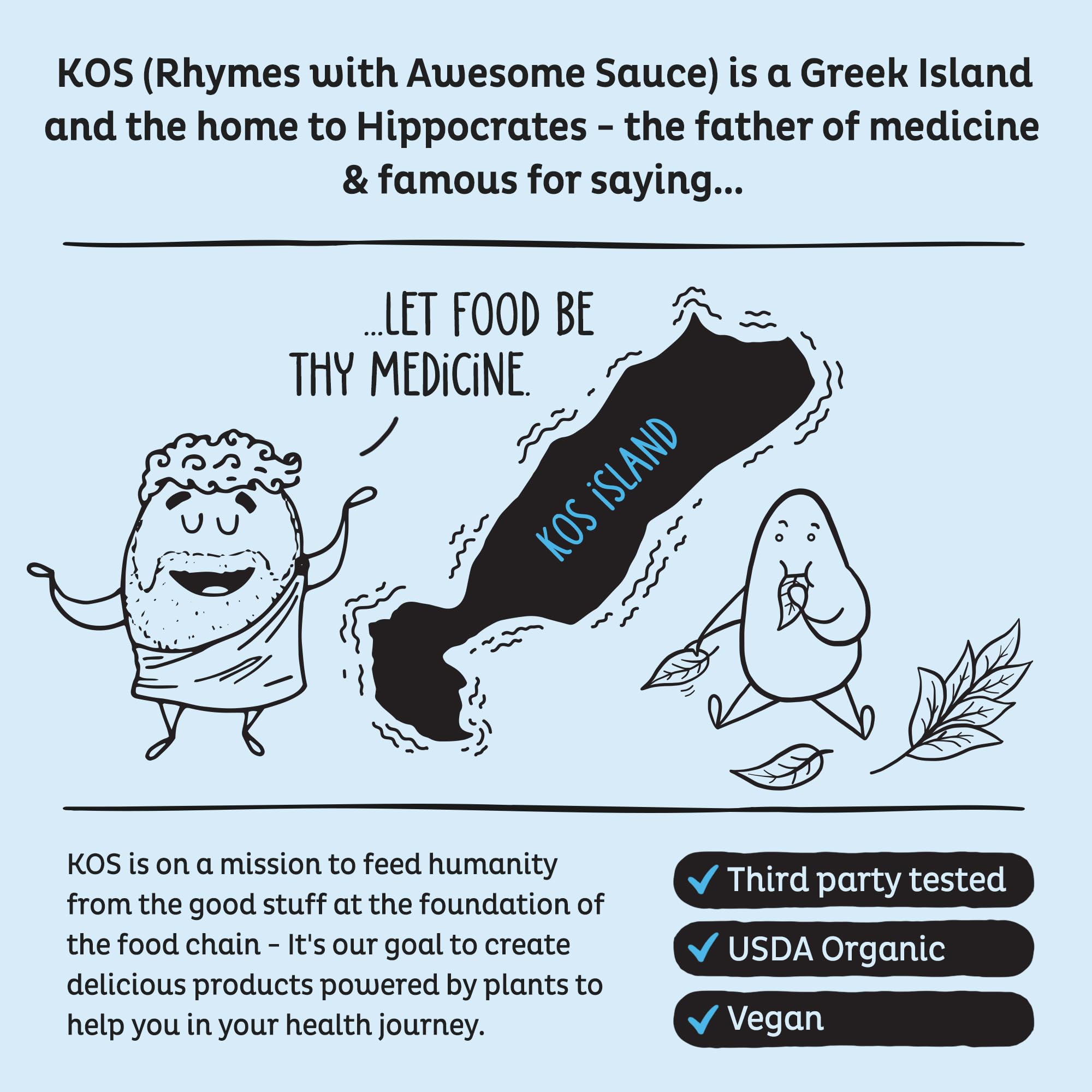 KOS protéine végétale enzymes digestives, amélioration de la digestion et absorption.