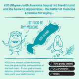 Phytonutriments de KOS Spiruline en poudre, usage facile et sain.
