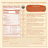 Kos protéine vegan en poudre: format compact, 15 portions pratiques.