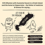 Kos protéine vegan en poudre: substitut de repas équilibré.