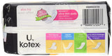 Kotex Natural Balance avec noyau absorbant flexible rapide pour rester au sec.