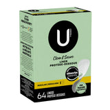 Revêtement respirant des protège-slips Kotex Lightdays pour usage quotidien.