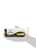 Kotex Natural Balance, lot de 10 paquets, protège-slips longs pratiques.