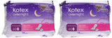 Kotex Nuit – couverture maximale avec ailes pour une protection nocturne durable