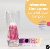 Kotex U by Kotex Click Compact tampon confort-fit pour un maintien sûr.
