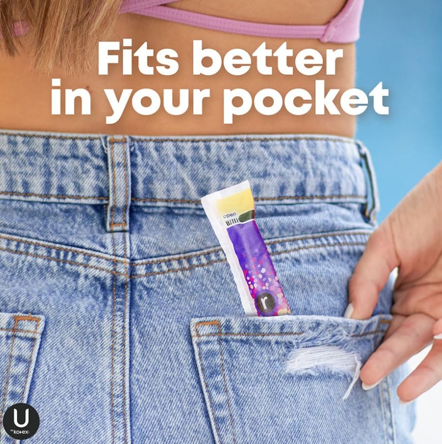 Kotex U by Kotex Click Compact tampon sans parfum pour douceur potentielle.