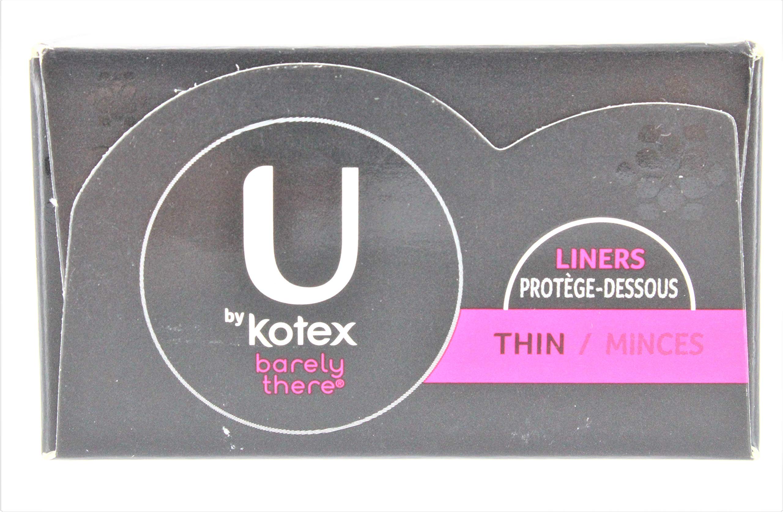 Kotex U protège-slips minces, mise en place simple pour usage quotidien.