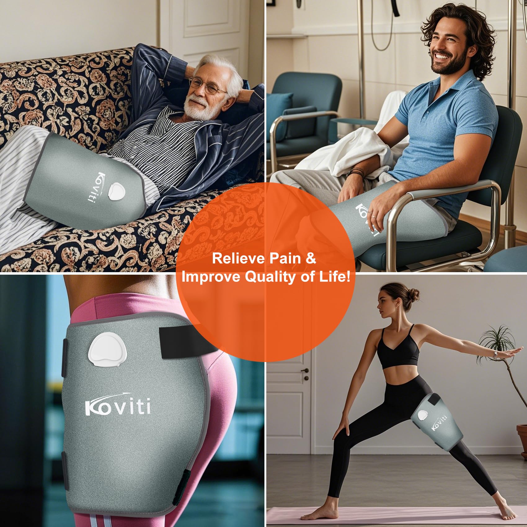 Koviti transport pratique: housse et rangement pour les déplacements.
