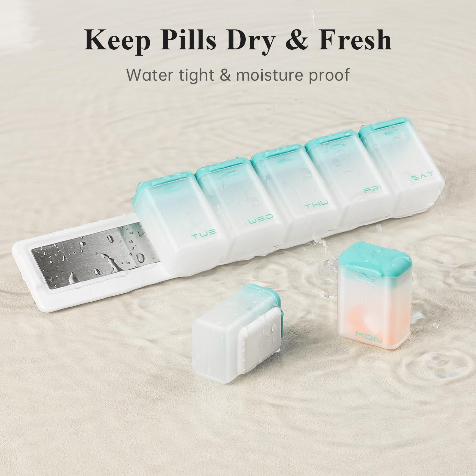 KOVIUU design transparent permet de vérifier rapidement le contenu.
