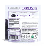 KOYAH bouteille capules verres, utilisation simple pour une routine quotidienne.