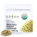 KOYAH capsules germes-brocoli-entier : prise pratique au quotidien