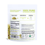 Capsules vegan KOYAH faciles à avaler pour un apport pratique et sans gluten.