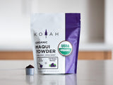 KOYAH Maqui: flacon-dosage, accès rapide pour préparer votre boisson.