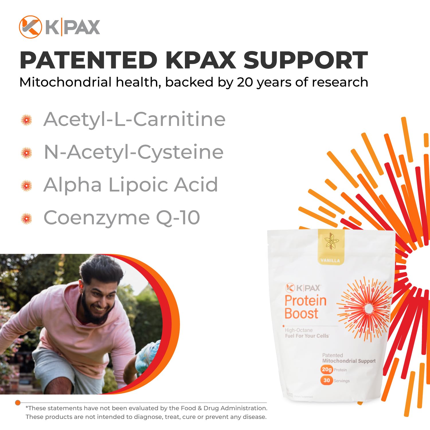 K* PAX Stimulation Mitocondrienne – énergie potentielle au niveau cellulaire.