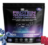 KR Labs Gommes protéine organes boeuf – texture agréable et apport pratique.