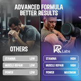 KR Labs Gommes protéine quantité 120 gommes – format économique.