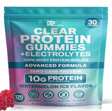 KR Labs Zero Carb Clear Whey Gummies Watermelon – boîte pratique pour une collation protéinée rapide