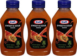 Kraft sauce douce et aigre — bouteille 12oz idéale pour marinades et nappages.