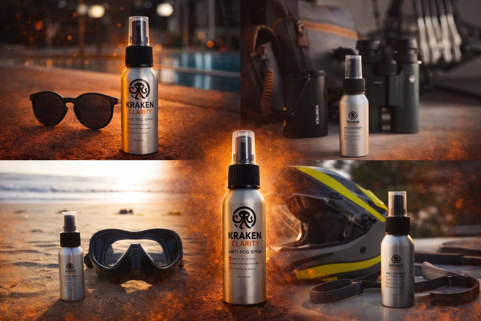 Kraken Clarity accessoire portable idéal pour voyages et activités
