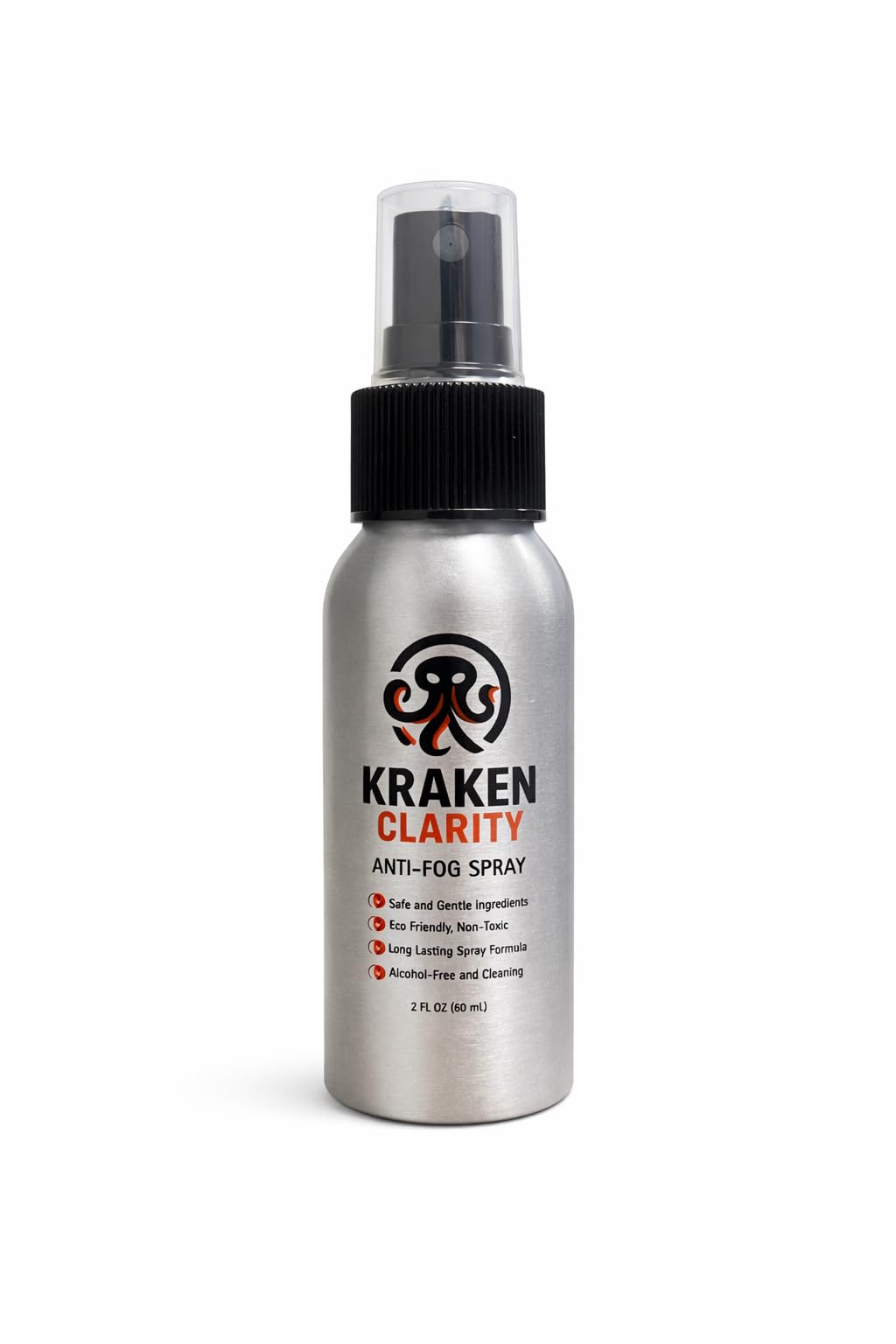 Kraken Clarity bouteille anti-buée pour voir clair rapidement