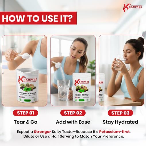 Krampade relief-crampes indique une prévention des crampes pendant l'exercice.