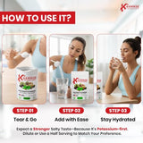 Krampade relief-crampes indique une prévention des crampes pendant l'exercice.