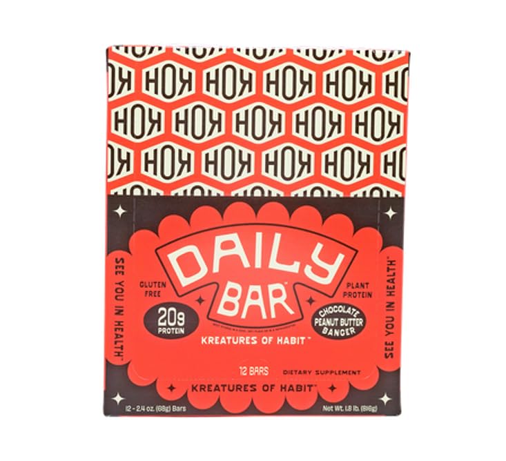 Kreatures of Habit Daily Bar – créatine monohydrate pour récupération et effort soutenu