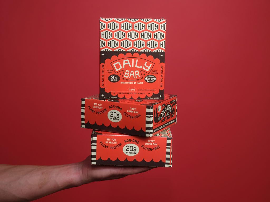 Kreatures of Habit Daily Bar – sans gluten pour convenir à différents régimes