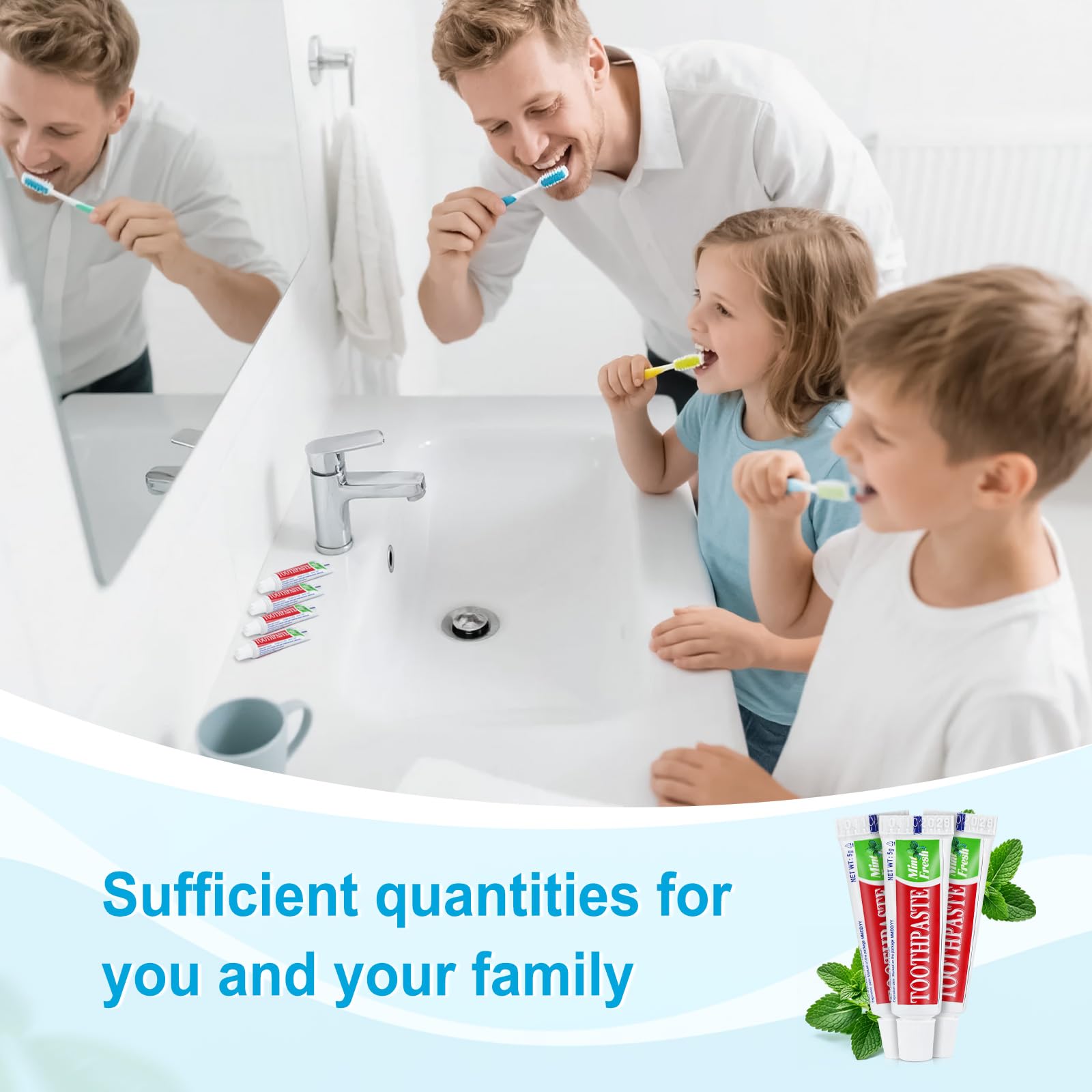KRIZJUES dentifrice hotel-destination parfait pour voyages et séjours.