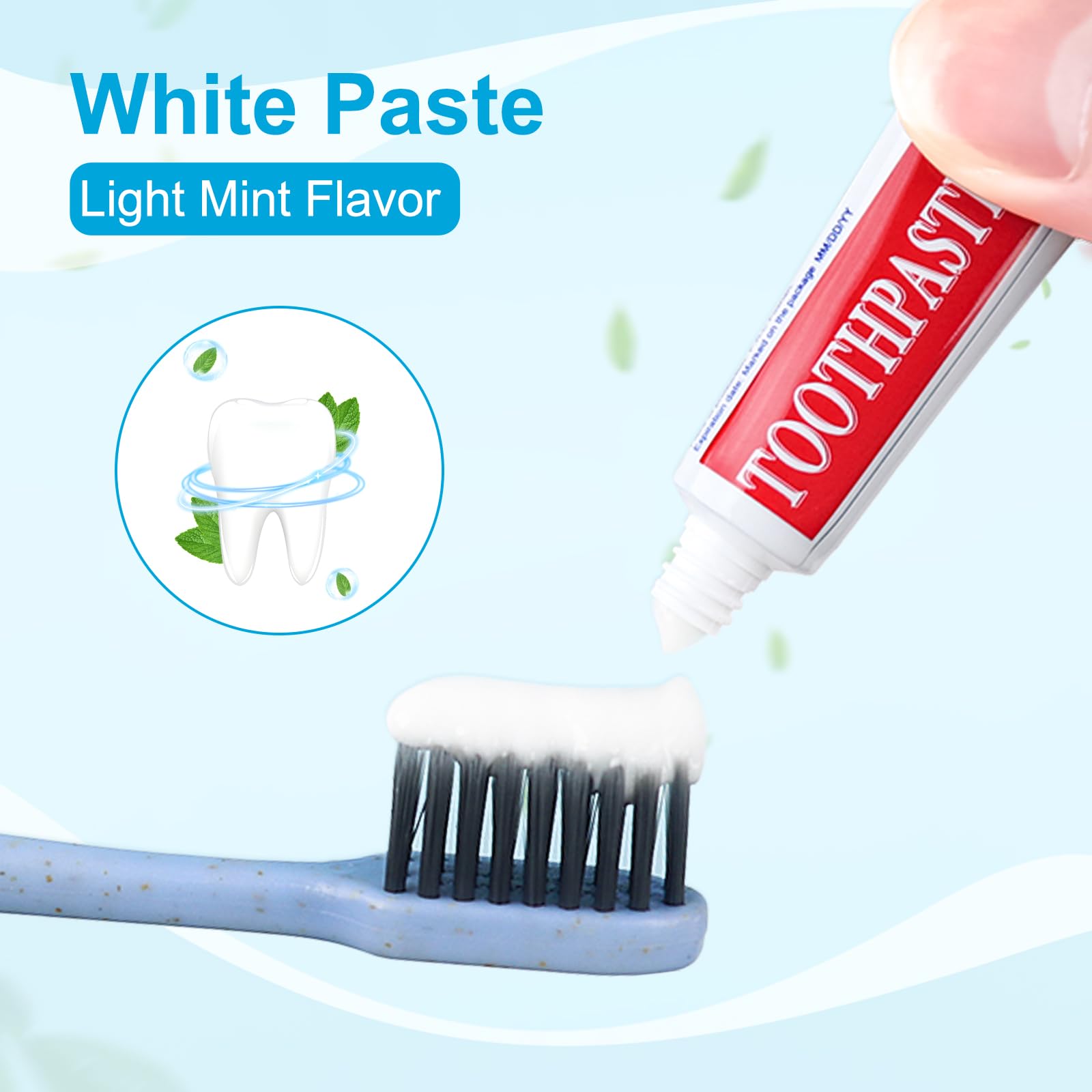 KRIZJUES dentifrice menthe fraiche expérience de fraîcheur après brossage.